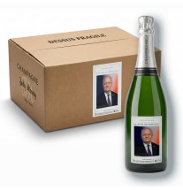 Carton Champagne Président