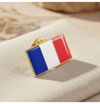 Épinglette tricolore 2 X 1,5 cm