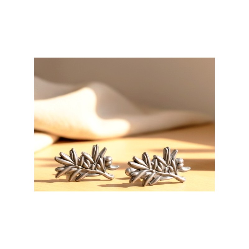 Boutons manchette rameau