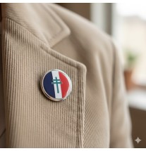 Badge croix de lorraine