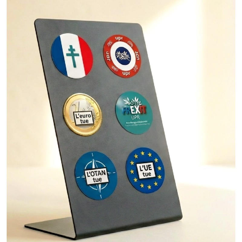 LOT DE 6 MAGNETS 65MM