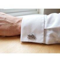 Boutons manchette rameau