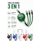 CÂBLE DE CHARGE 3 EN 1