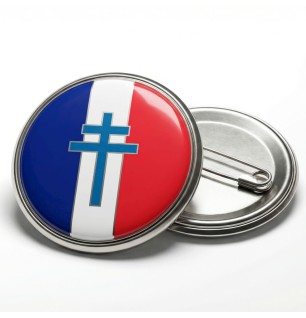 Badge croix de lorraine